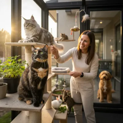 Training Your Cat to Use a Catio This Spring