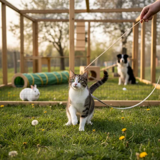 Gatti salvati: guida alla transizione all'aperto