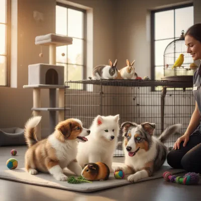Puppy's Veilig Socialiseren in een Hondendagverblijf