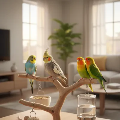 Budgerigar vs Cockatiel vs Lovebird for Apartments
