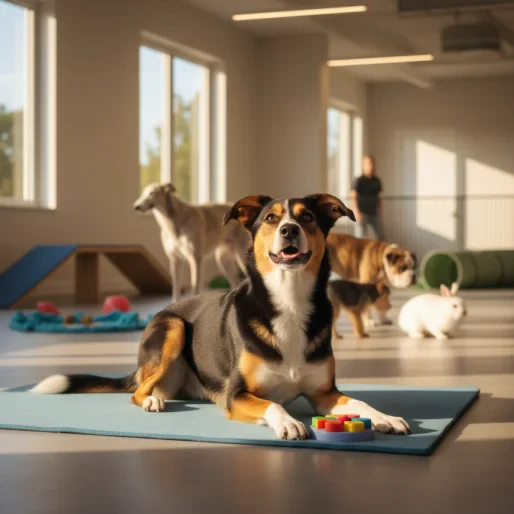 Guardería canina con enriquecimiento: guía y preguntas