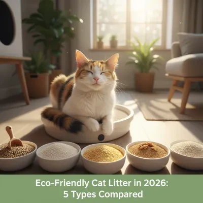 2026年环保猫砂指南：五种主流猫砂对比