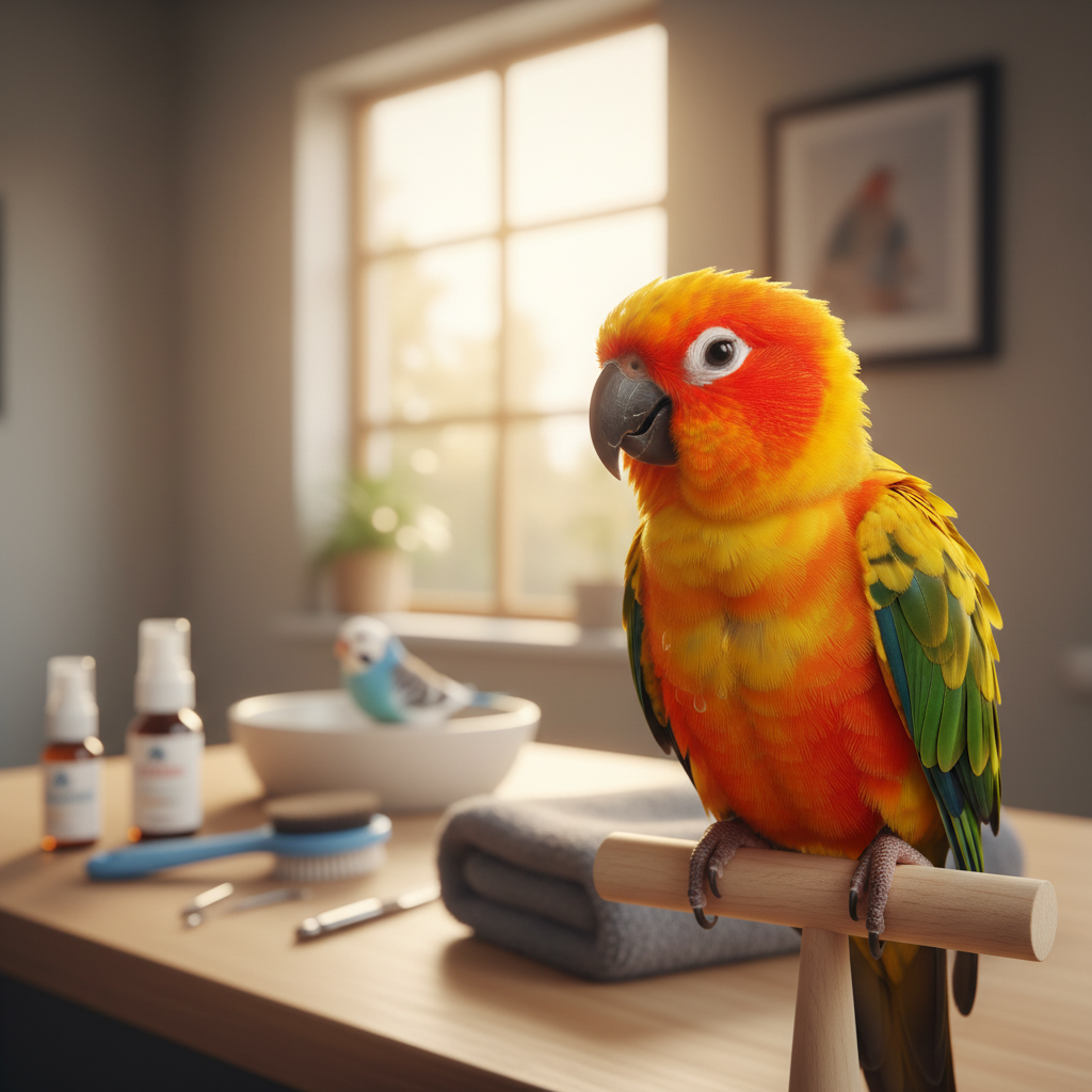 Cuidado de Plumas y Baños en Verano para Loros y Pinzones