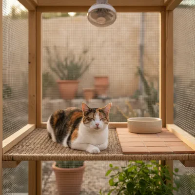 葡萄牙夏季：耐热型生态猫舍的建造指南
