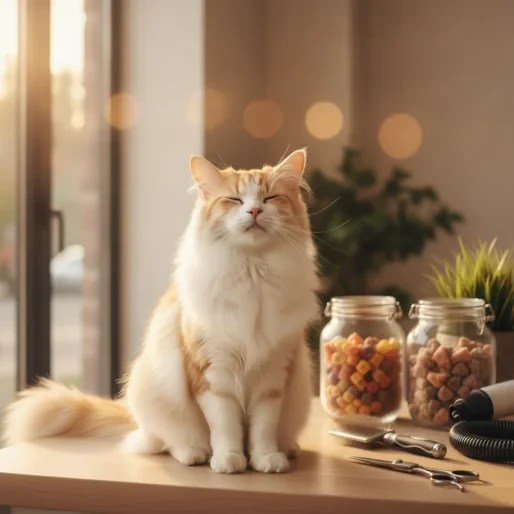 土耳其长毛猫夏季换毛护理指南