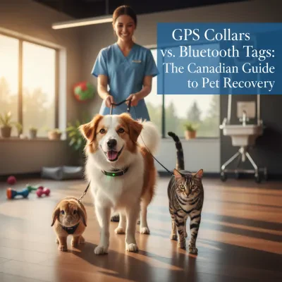 GPS Collars vs. Bluetooth Tags: The Canadian Guide to Pet Recovery