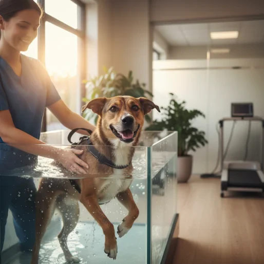 Hydroterapi til hunde efter operation: Mekanikken bag restitution