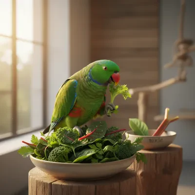 Fresh Greens for Parrots: Safe vs. Toxic Lists