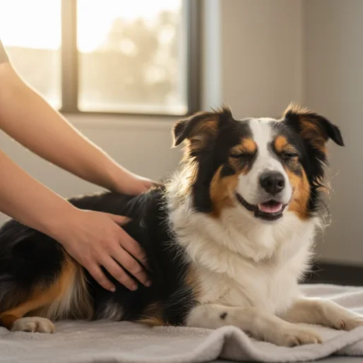 Gelenksteifigkeit nach dem Winter bei Hunden: Schonende Aufwärmübungen