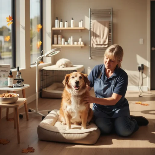 Autumn Grooming for Senior Dogs in New Zealand: Coat Care, Skin Assessment, and Parasite Screening Before Winter
