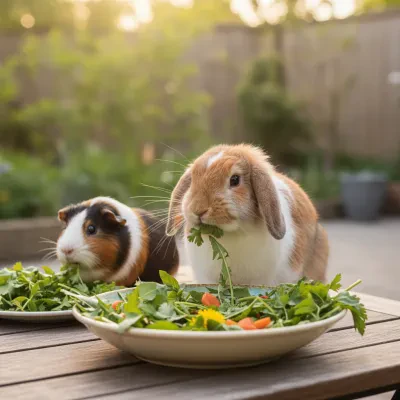 Safe Spring Vegetables and Herbs for Pet Rabbits and Guinea Pigs: A Seasonal Fresh Food Guide With Toxic Plant Warnings