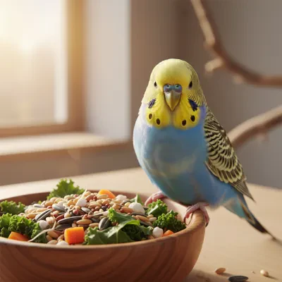 Calcium and Phosphorus Ratios in Budgerigar Diets: Why Seed-Only Feeding Falls Short and What to Add for Bone and Feather Health