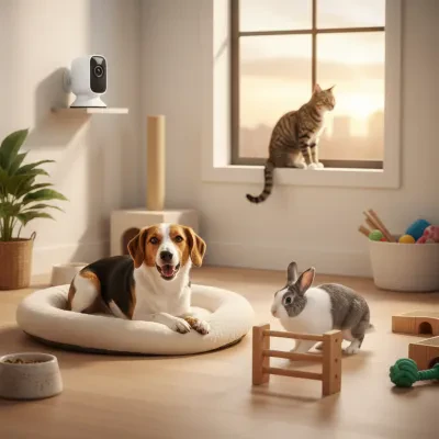 How Indoor Pet Cameras Help You Monitor Behaviour While Away: What Normal Activity Looks Like and What Footage to Share With Your Vet or Sitter