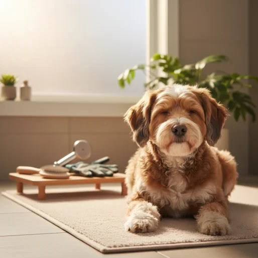 Grooming an Arthritic Dog at Home: Positioning, Adaptive Tools, and Techniques That Reduce Joint Stress During Brushing and Bathing