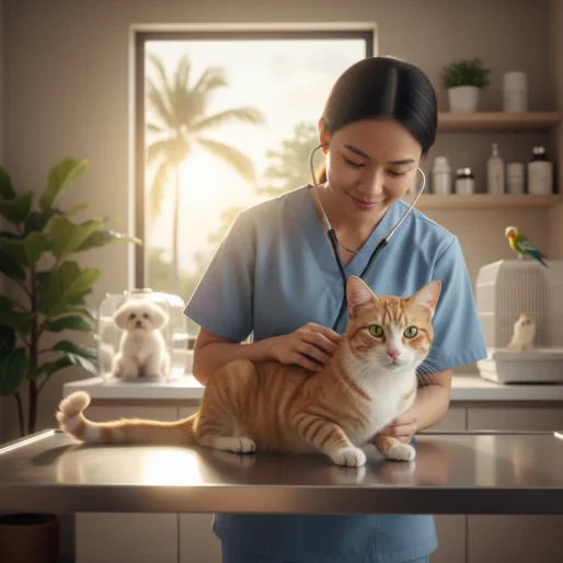 Heat Stress in Indoor Cats in Singapore: Emergencies