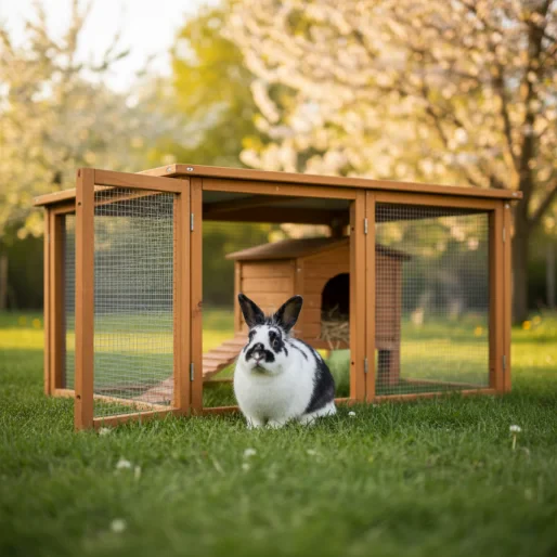 Safe Outdoor Rabbit Enclosure: A U.S. Spring Guide