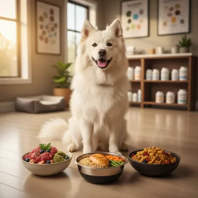 Råt, tilberedt eller frysetørret hundefoder sammenlignet