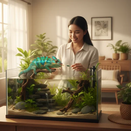 Günstiges Süßwasseraquarium in Südostasien