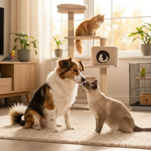 Slik introduserer du hund til katt på en trygg måte