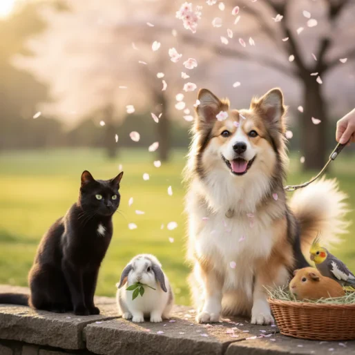 Hanami con i Cani: Guida alla Sicurezza e al Galateo per l'Ammirazione dei Ciliegi in Fiore