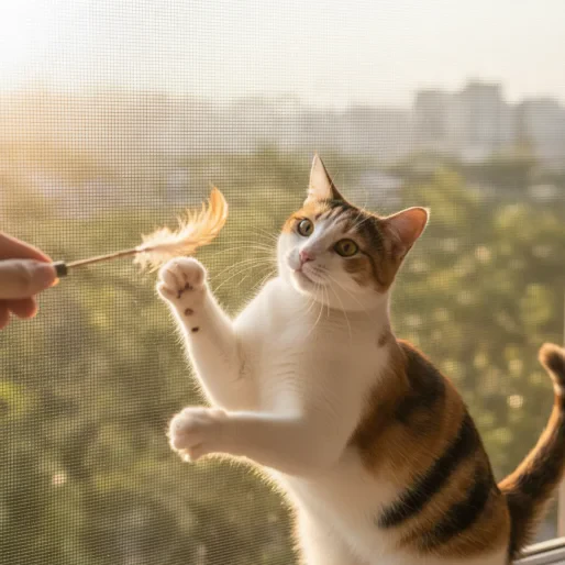 Gatos y ventanas en España: mallas, catios y seguridad