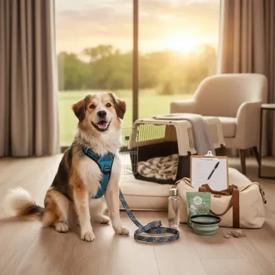 Danh sách chuẩn bị cho chuyến du lịch cùng cún cưng