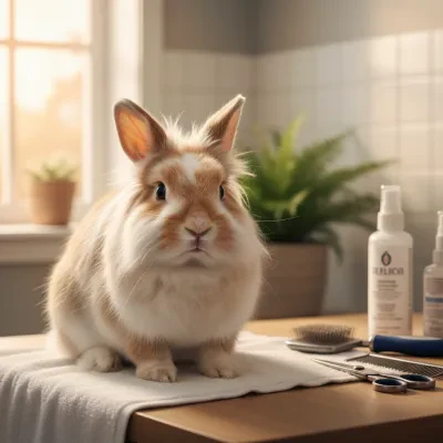 Frühlingspflege-Leitfaden für langhaarige Kaninchen