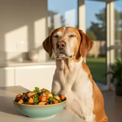 Ernæring til seniorhunde: Guide til forår og sommer